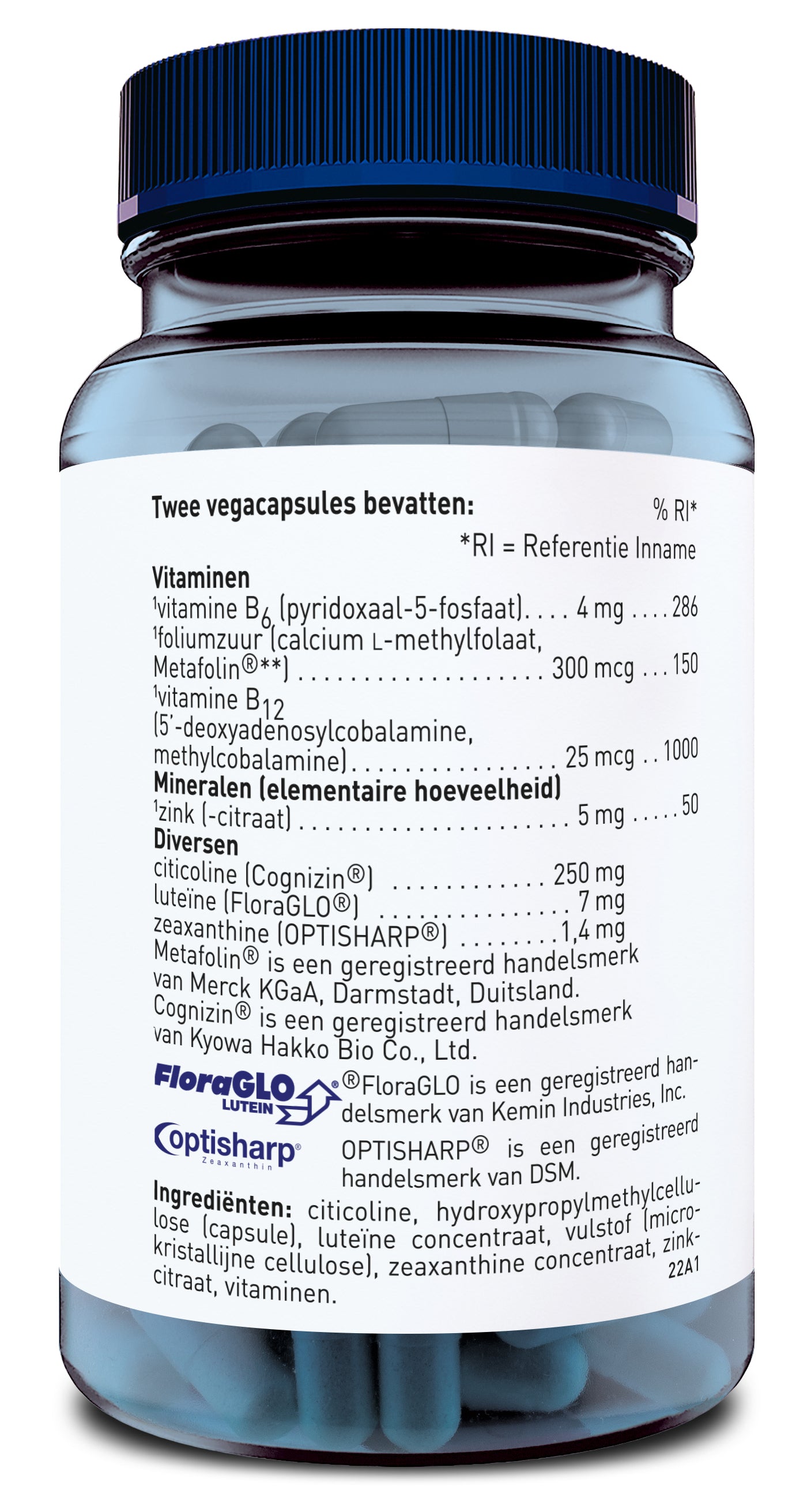 Orthica Brain support 60.00 Capsules