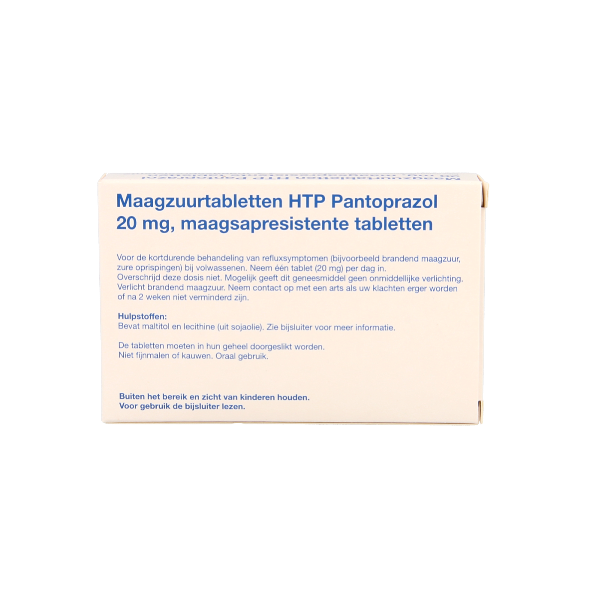Healthypharm Pantoprazol 20mg 14.00 Stuks