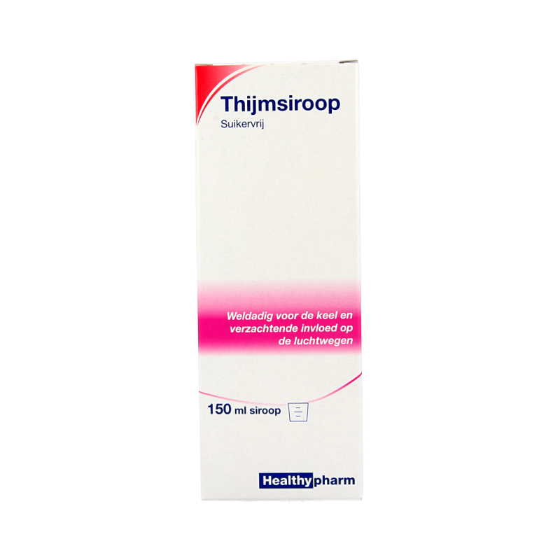 Healthypharm Thijmsiroop suikervrij 150 Milliliter
