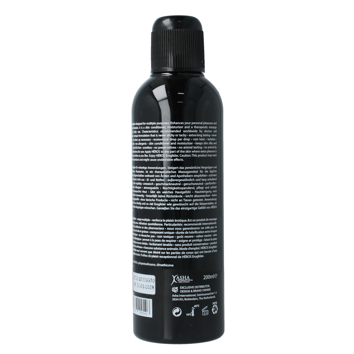 Heros Siliconen glijmiddel 200.00 Milliliter