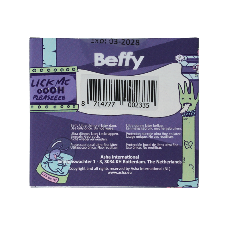 Beffy Beflapjes 4 no aroma 4 Stuks