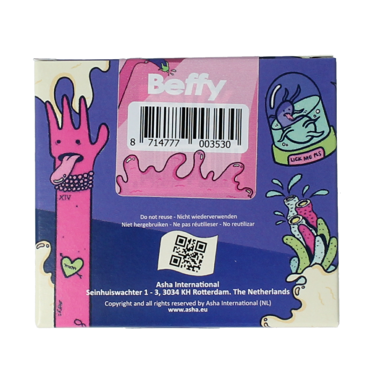 Beffy Beflapjes aroma aardbei 3.00 Stuks