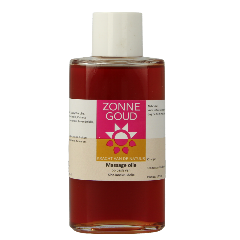 Zonnegoud Massageolie 100 Milliliter