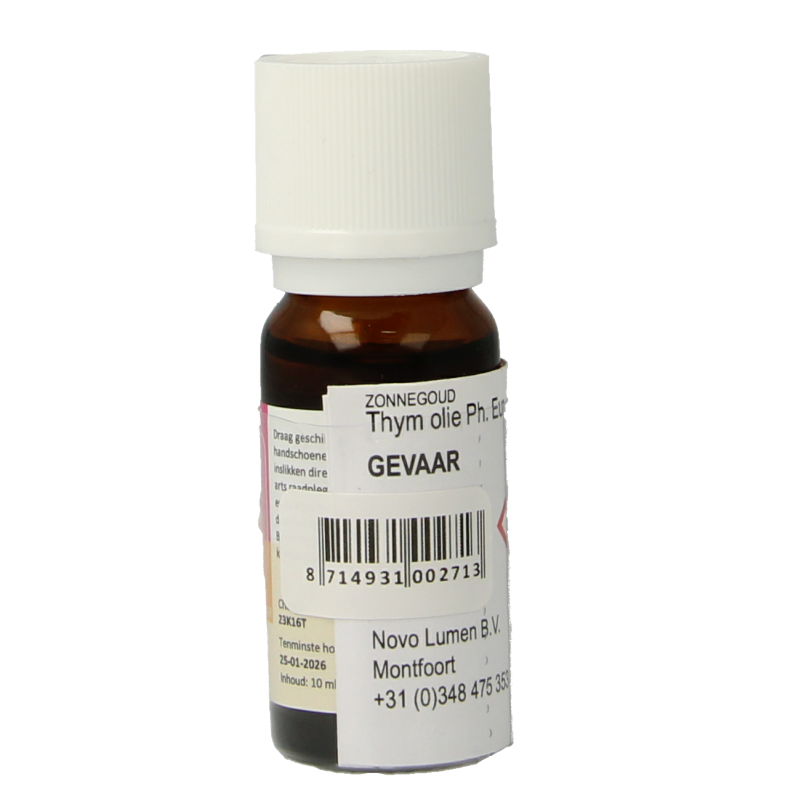 Zonnegoud Tijm etherische olie 10 Milliliter