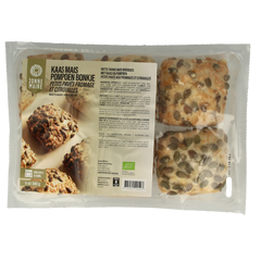 Zonnemaire Kaas mais broodje pompoenpit bio 300.00 Gram