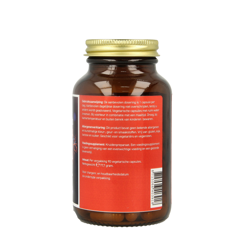 All Natural Rode rijst Q10 60mg 90 Vegetarische capsules