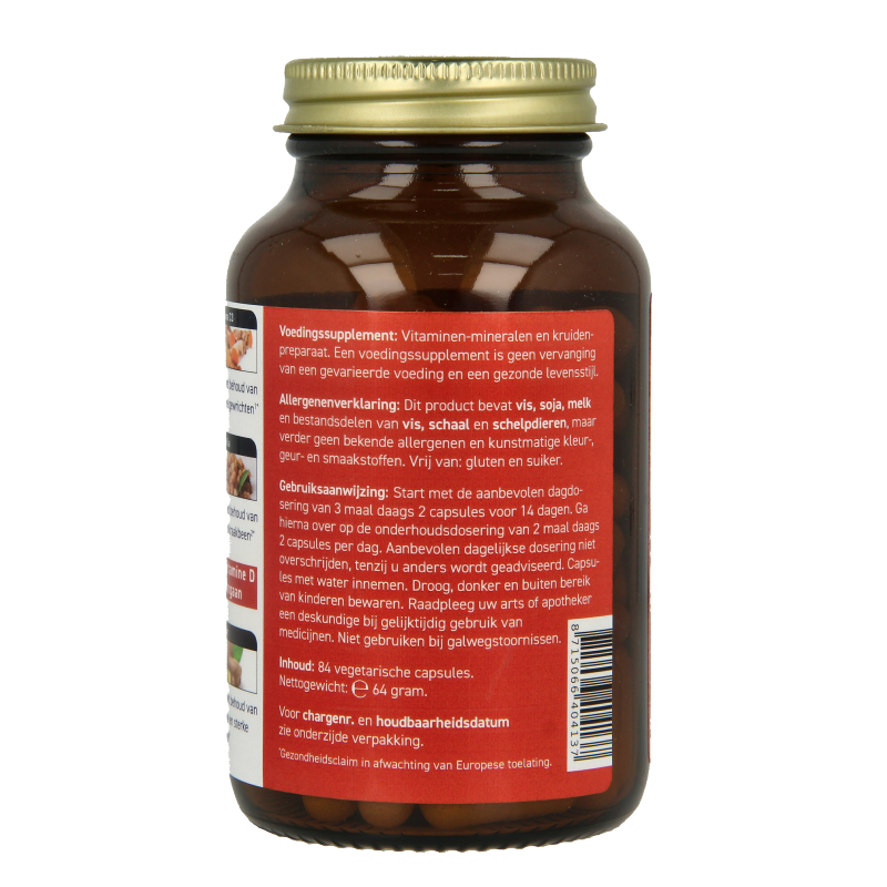 All Natural Gewrichten formule 84 Vegetarische capsules