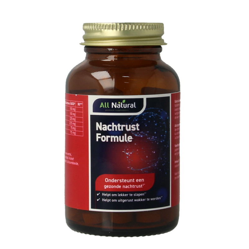 All Natural Nachtrust formule 90 Tabletten