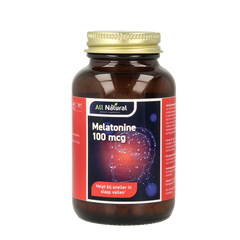 All Natural Melatonine 100mcg 500 Tabletten