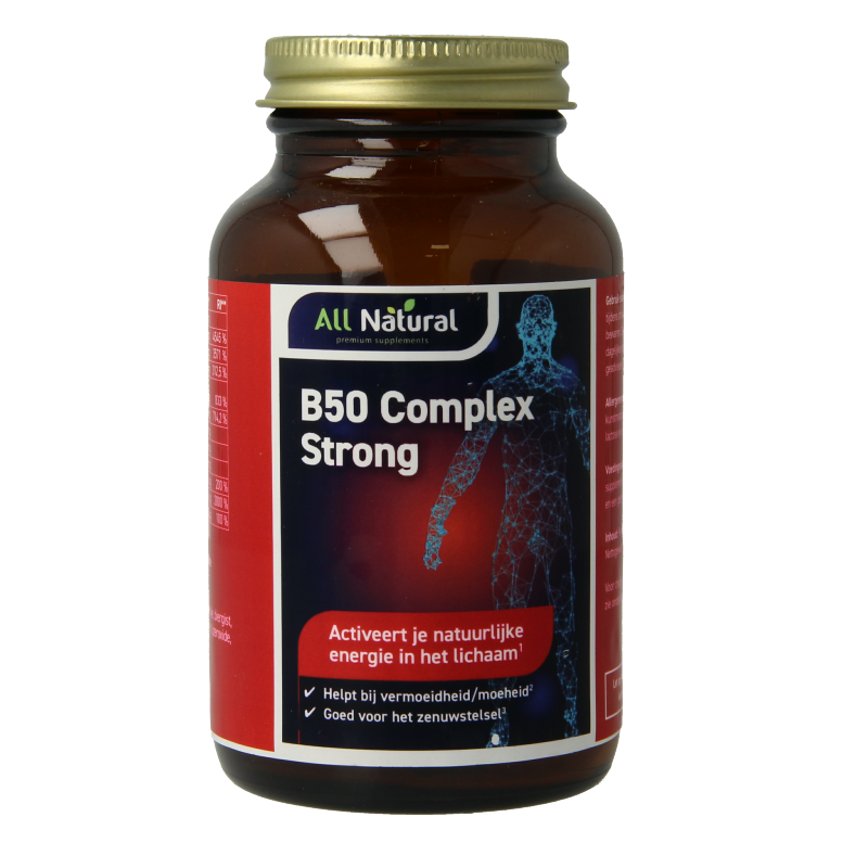 All Natural Vitamine B50 complex 60 Capsules