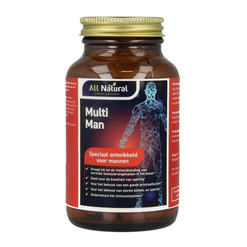 All Natural Multi man 90 Capsules