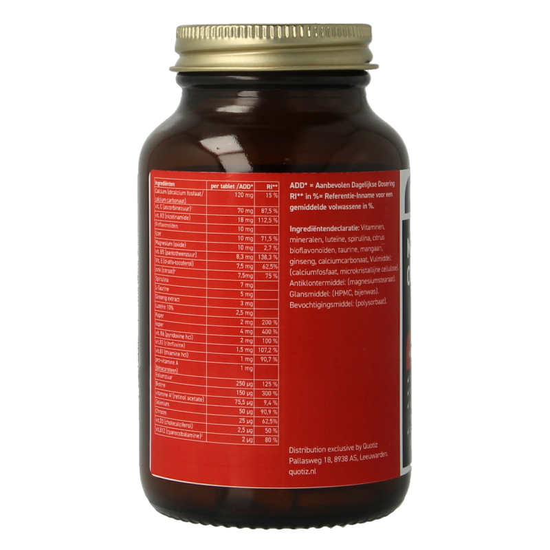 All Natural Multi compleet one a day 100 Tabletten