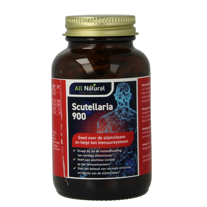 All Natural Scutellaria 60 Capsules