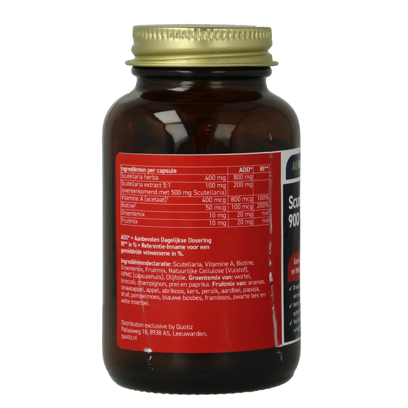 All Natural Scutellaria 60 Capsules