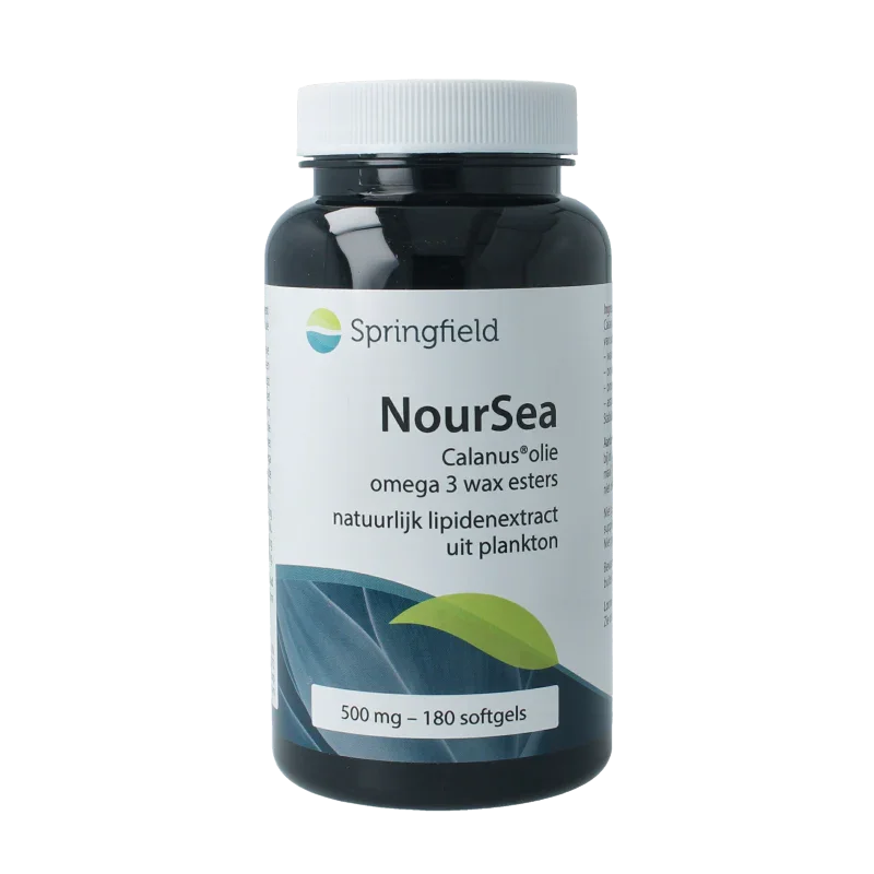 Springfield NourSea calanusolie omega 3 wax esters 180 Softgels