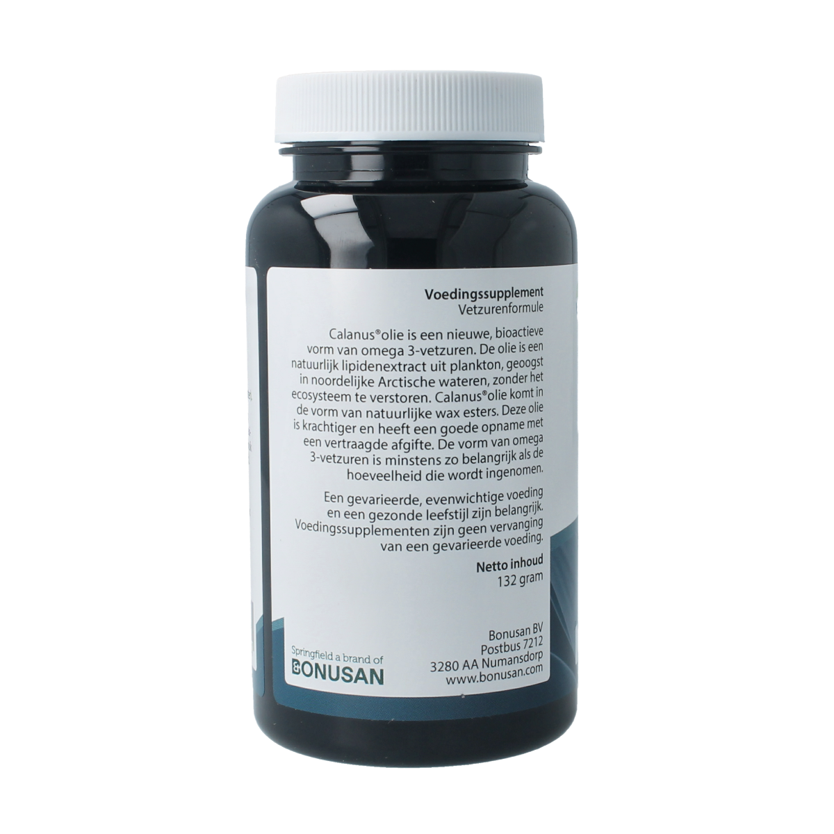 Springfield NourSea calanusolie omega 3 wax esters 180.00 Softgels