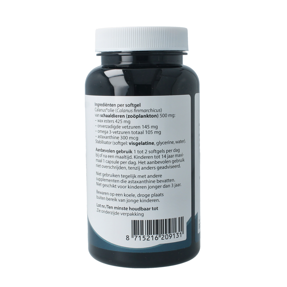Springfield NourSea calanusolie omega 3 wax esters 180.00 Softgels