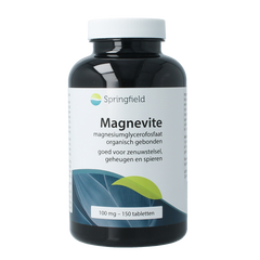 Springfield Magnevite magnesium glycerofosfaat 100 mg 150 Tabletten