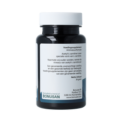 Springfield Acetyl-L-Carnitine 500mg 60.00 Vegetarische capsules