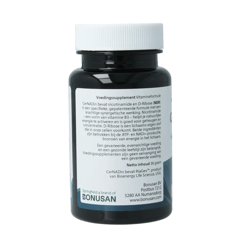 Springfield CerNADin met RiaGev™ 500mg 60 Vegetarische capsules