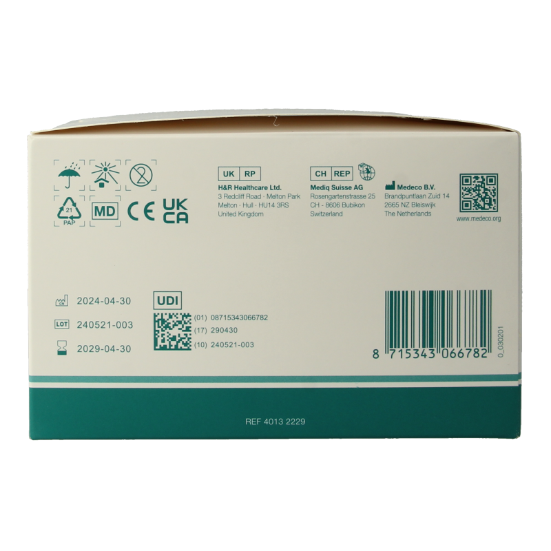 Klinifix Hydrofiel windsel 4m x 8cm 20 Stuks