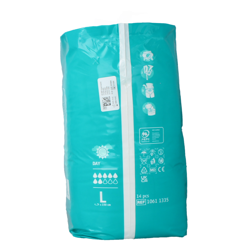 Absorin Comfort pants fit L 14 Stuks