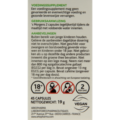Arkocaps Groene thee bio 45.00 Capsules