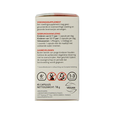 Arkocaps Weegbree bio 45.00 Capsules