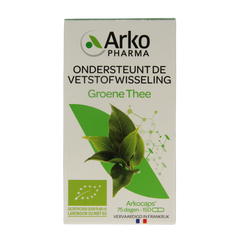 Arkocaps Groene thee bio 150.00 Vegetarische capsules