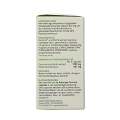 Arkocaps Garcinia 45.00 Capsules