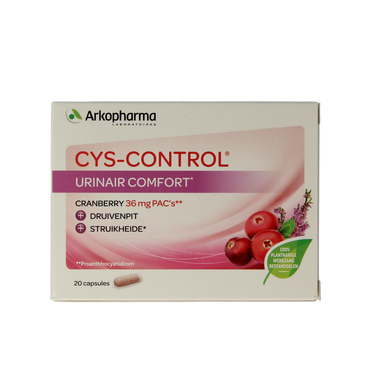 Cys-Control Urinair comfort 20 Capsules