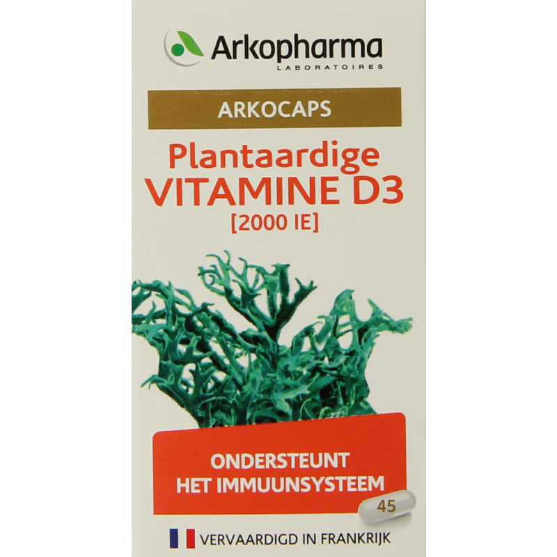 Arkocaps Vitamine D3 2000IE vegan 45 Capsules