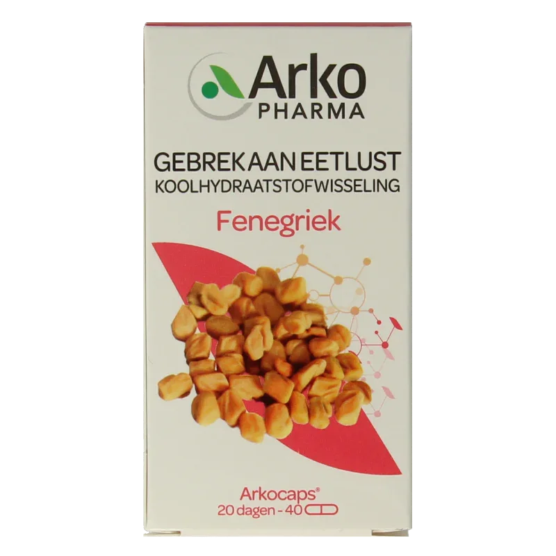 Arkocaps Fenegriek 40 Capsules
