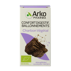 Arkocaps Plantaardige kool bio 40.00 Capsules
