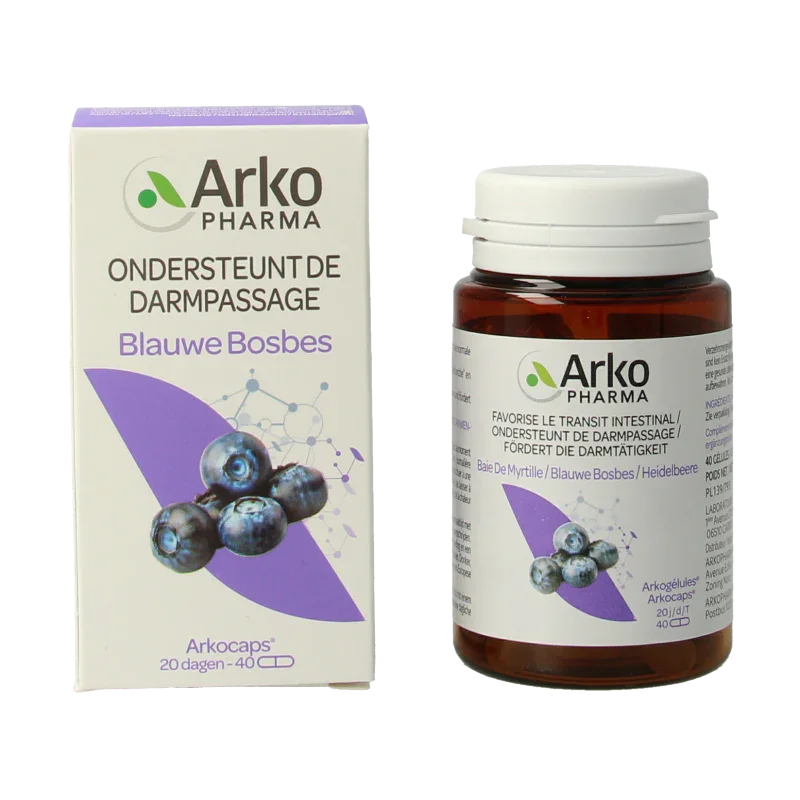 Arkocaps Blauwe bosbes 40 Capsules