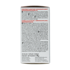 Arkocaps Reishi shiitake maitake bio 40.00 Capsules