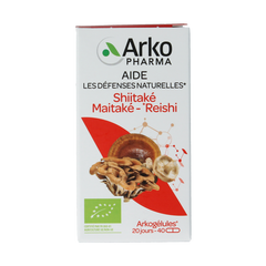 Arkocaps Reishi shiitake maitake bio 40.00 Capsules