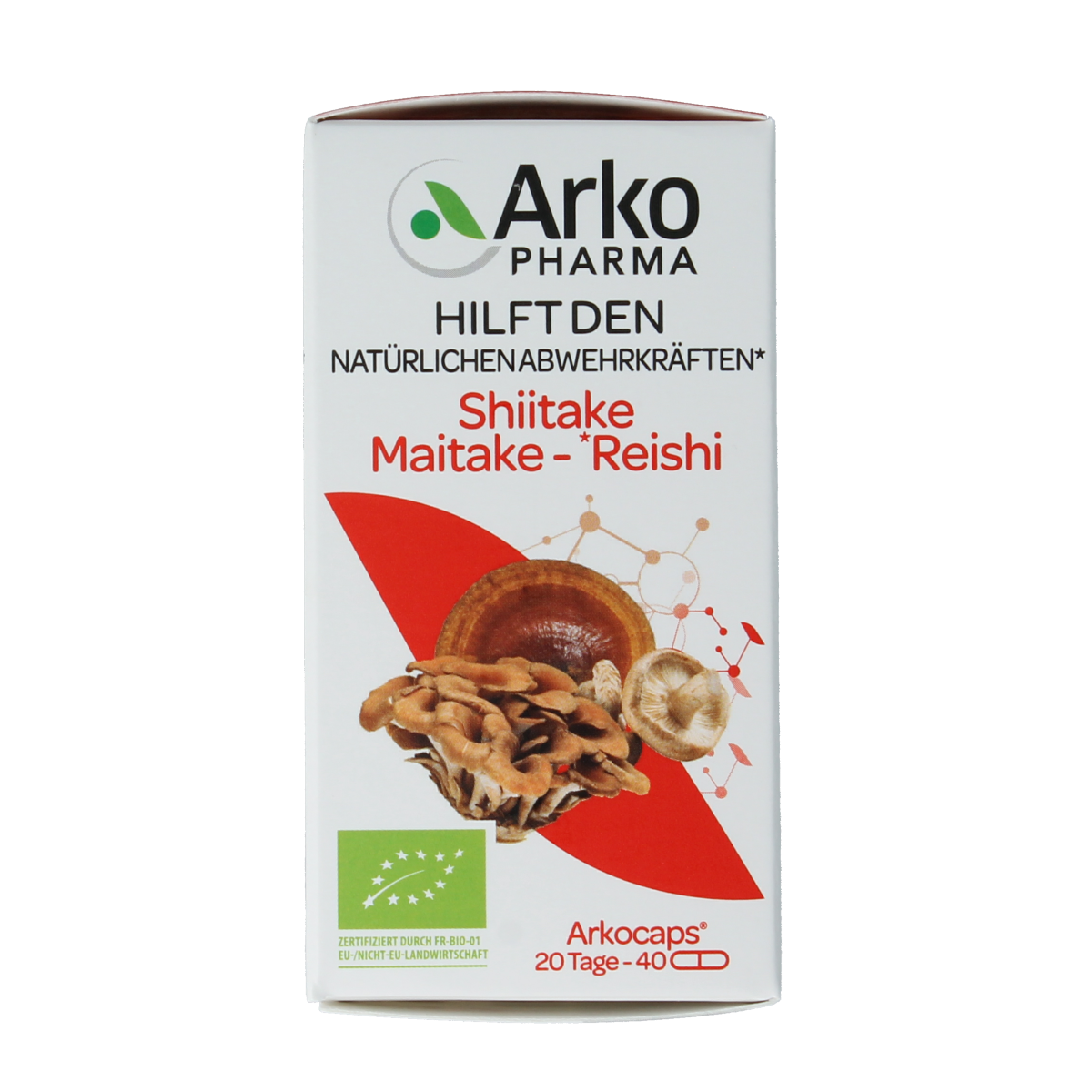 Arkocaps Reishi shiitake maitake bio 40 Capsules