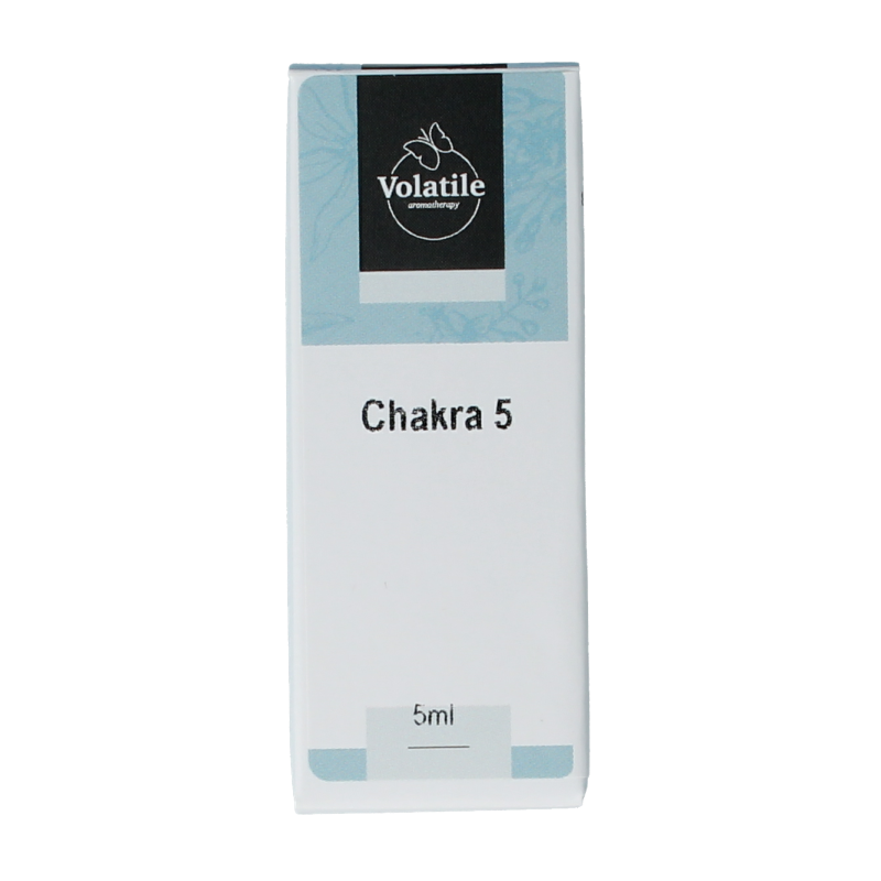 Volatile Chakra olie 5 keel puur 5 Milliliter
