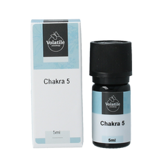 Volatile Chakra olie 5 keel puur 5 Milliliter