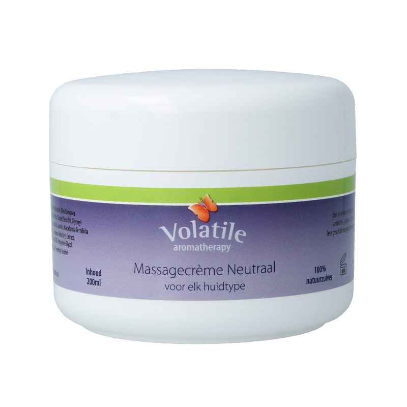 Volatile Massagecreme neutraal 200 Milliliter