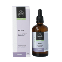 Volatile Argan koudgeperst basisolie bio glazen fles 100 Milliliter