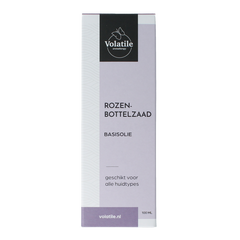Volatile Rozenbottelzaad basisolie  glazen fles 100 Milliliter