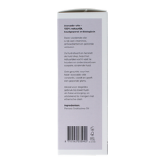 Volatile Avocado koudgeperst basisolie bio glazen fles 100.00 Milliliter