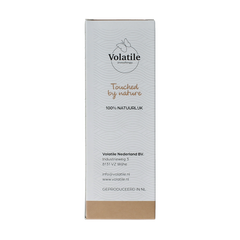 Volatile Massageolie eucalyptus glas met pomp 100 Milliliter