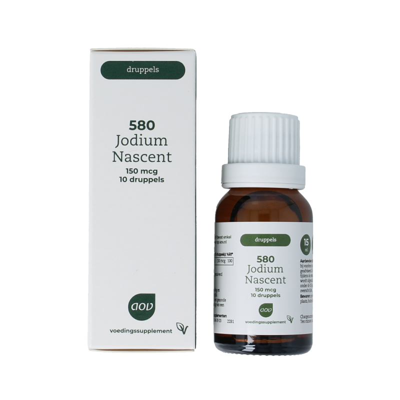 AOV 580 Jodium nascent 150mcg 15 Milliliter