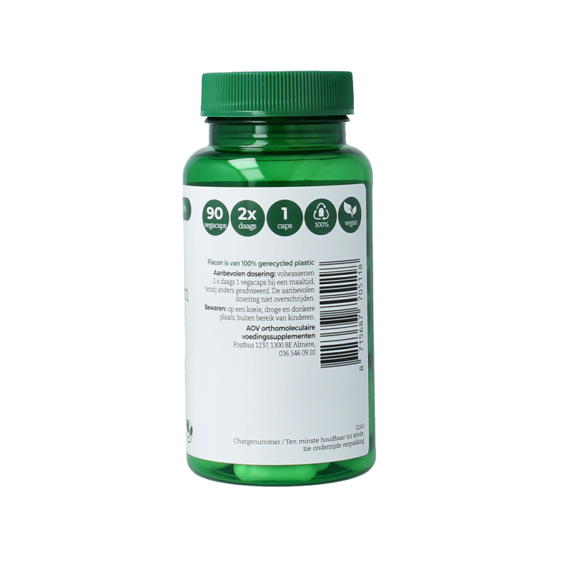 AOV 511 Magnesium pidolaat 90 Vegetarische capsules