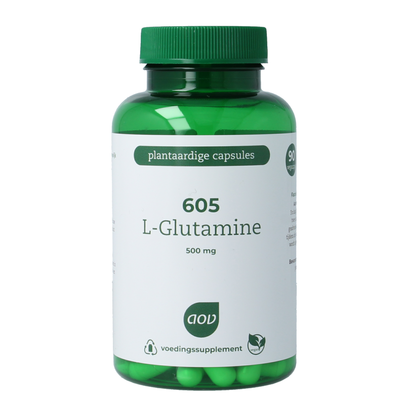 AOV 605 L-Glutamine 500mg 90 Vegetarische capsules
