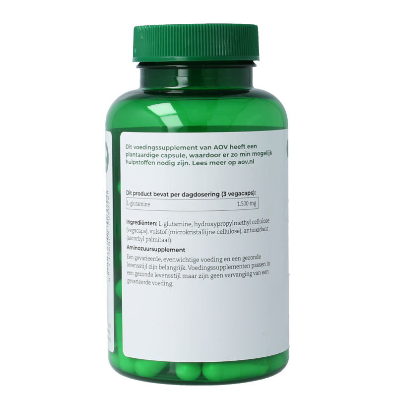 AOV 605 L-Glutamine 500mg 90 Vegetarische capsules