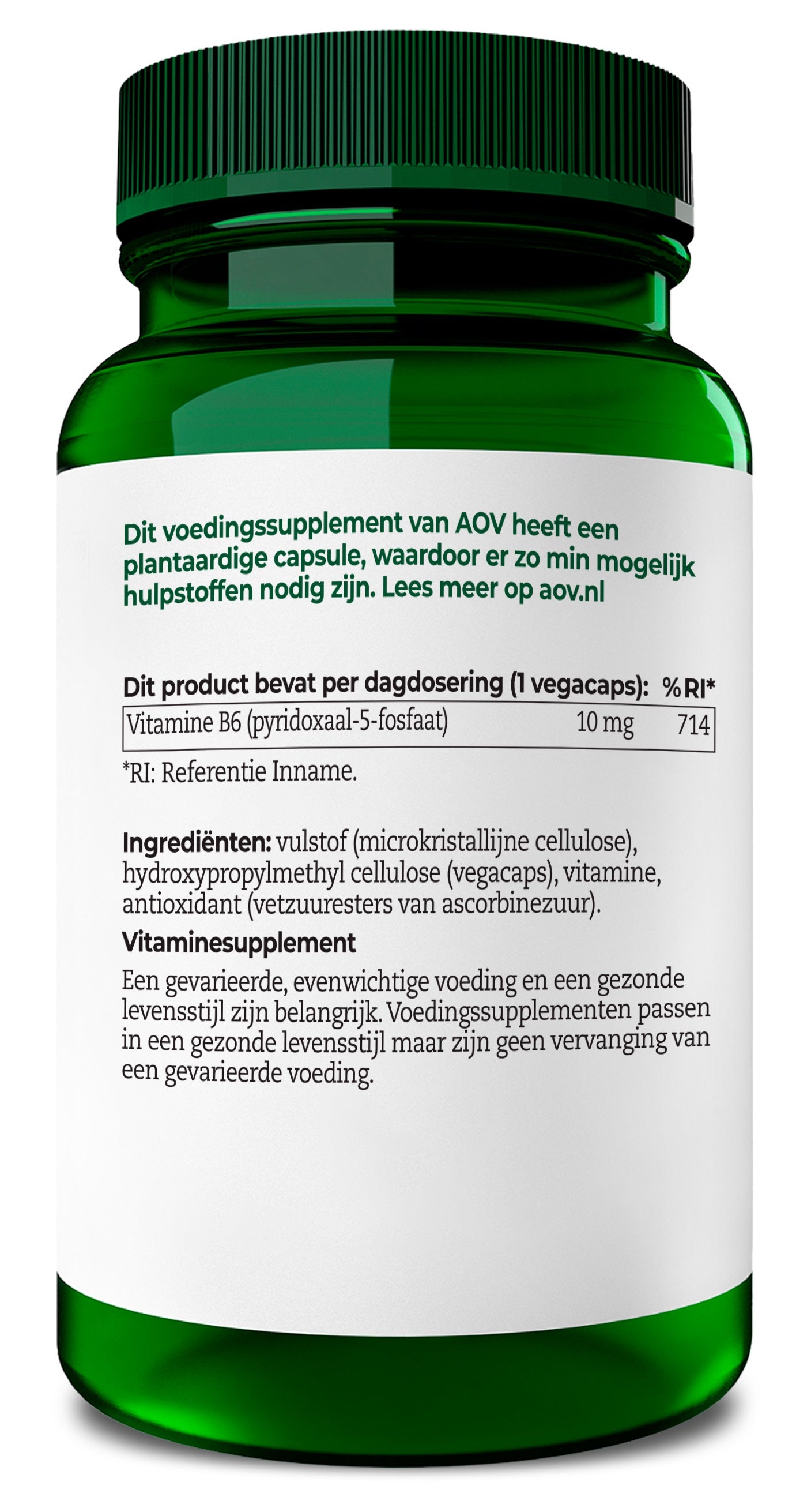 AOV 220 Pyridoxaal-5-fosfaat 120 Vegetarische capsules